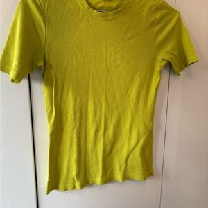 Rag & Bone Chartreuse Tee